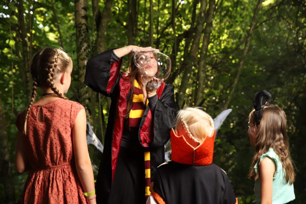 animation bulles géantes